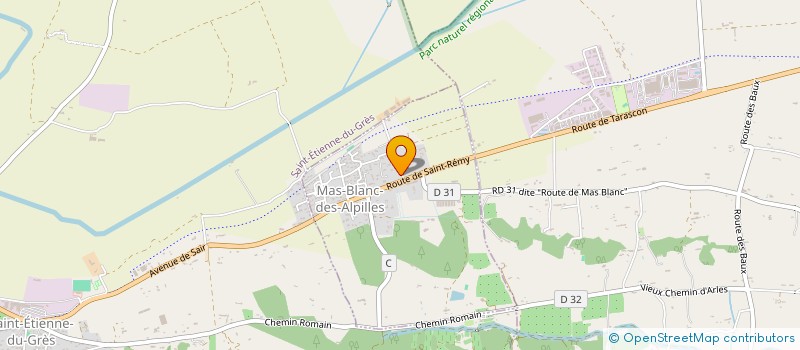 localisation de l'entreprise MONSIEUR ANTONIO SEMINARA  MAS-BLANC-DES-ALPILLES