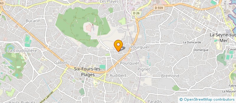 localisation de l'entreprise MONSIEUR ANTONIO SERRA AFONSO à SIX-FOURS-LES-PLAGES