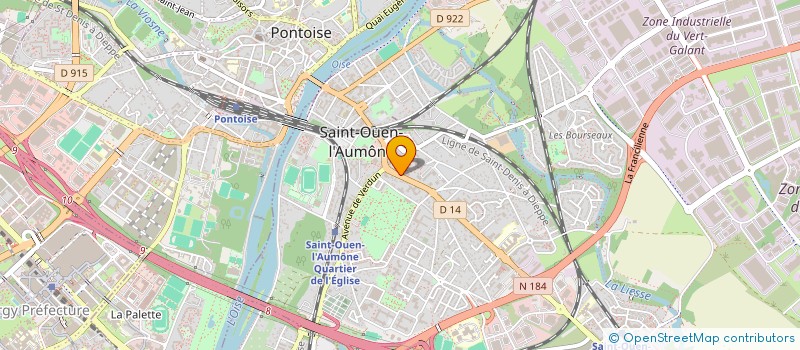 localisation de l'entreprise MONSIEUR ANTONIO SILVA DO ESPIRITO SANTO à SAINT-OUEN-L'AUMONE