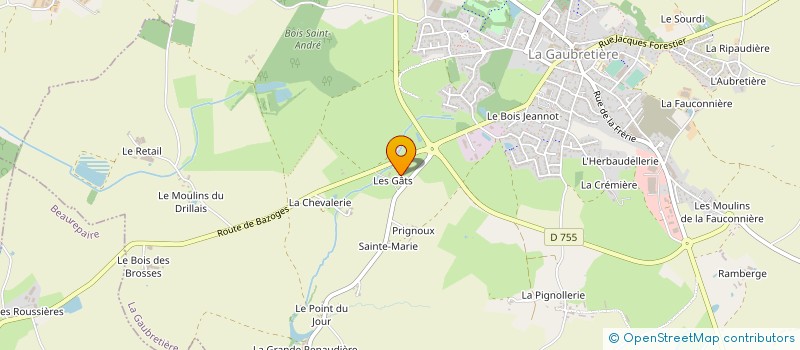 localisation de l'entreprise MONSIEUR ANTONIO SIMAO à SAINT-MARTIN-DES-TILLEULS