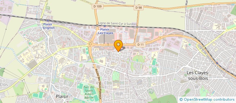 localisation de l'entreprise MONSIEUR ANTONIO-SIMON GHAFARI  PLAISIR