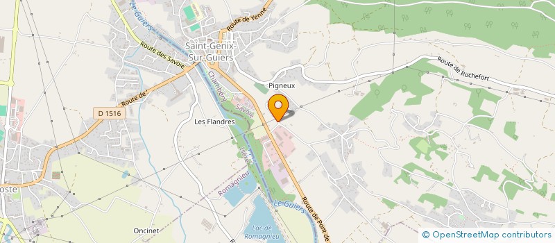 localisation de l'entreprise MONSIEUR ANTONIO SOARES  SAINT-GENIX-LES-VILLAGES