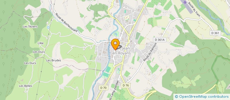 localisation de l'entreprise MONSIEUR ANTONIO SOARES à SAINT-JEAN-EN-ROYANS