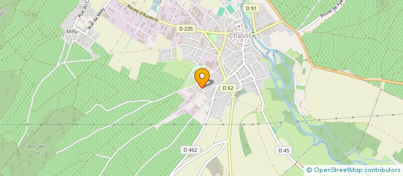 localisation de l'entreprise MONSIEUR ANTONIO SOARES SANTOS  CHABLIS