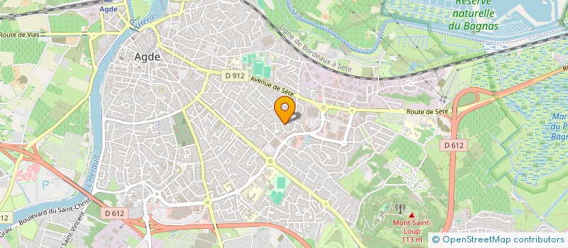 localisation de l'entreprise MONSIEUR ANTONIO SOLES  AGDE