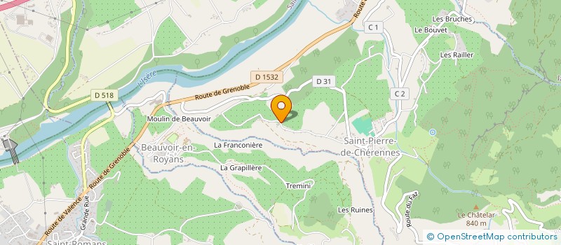 localisation de l'entreprise MONSIEUR ANTONIO TADEU  SAINT-PIERRE-DE-CHERENNES