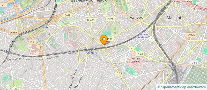 localisation de l'entreprise MONSIEUR ANTONIO TAVARES à VANVES
