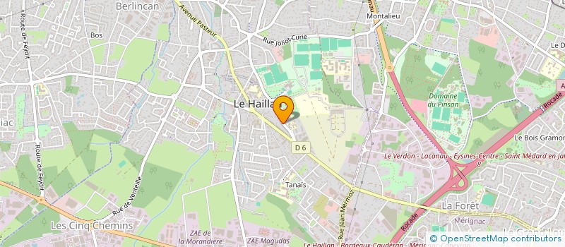 localisation de l'entreprise MONSIEUR ANTONIO TAVARES AMADOR  LE HAILLAN