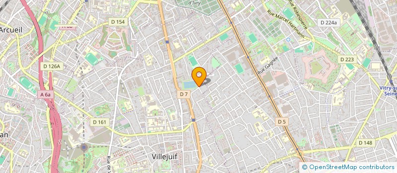 localisation de l'entreprise MONSIEUR ANTONIO TEIXEIRA DE MIRANDA  VILLEJUIF