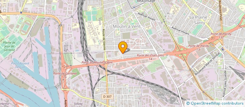 localisation de l'entreprise MONSIEUR ANTONIO TEIXEIRA DOS SANTOS  VENISSIEUX