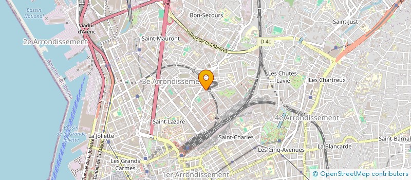 localisation de l'entreprise MONSIEUR ANTONIO TEIXEIRA SAMPAIO MATOS à MARSEILLE