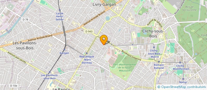 localisation de l'entreprise MONSIEUR ANTONIO TERESO MARQUES  LIVRY-GARGAN