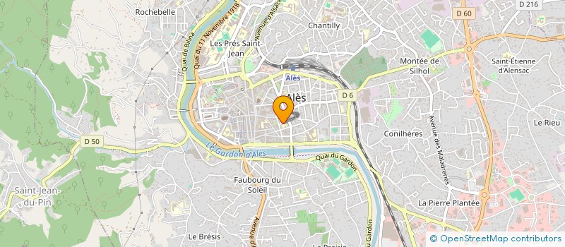 localisation de l'entreprise MONSIEUR ANTONIO TINAHONES à ALES