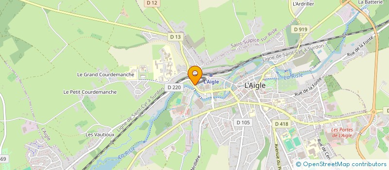 localisation de l'entreprise MONSIEUR ANTONIO TORRES NIETO à L'AIGLE