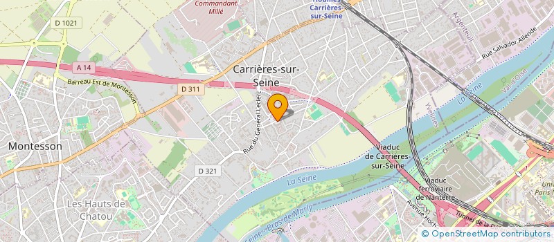 localisation de l'entreprise MONSIEUR ANTONIO VALENTE RODRIGUES à CARRIERES-SUR-SEINE