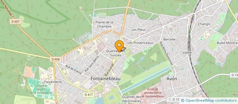 localisation de l'entreprise MONSIEUR ANTONIO VALENTI à FONTAINEBLEAU