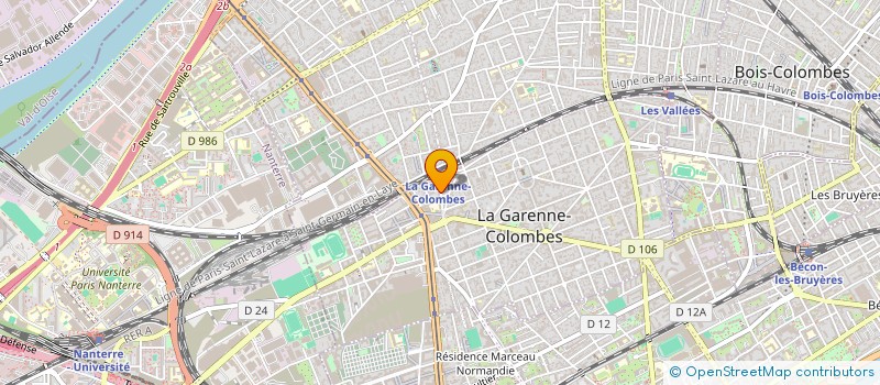 localisation de l'entreprise MONSIEUR ANTONIO VALENTIM SANTOS DO NASCIMENTO à LA GARENNE-COLOMBES