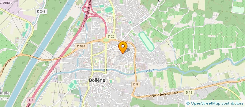 localisation de l'entreprise MONSIEUR ANTONIO VALENTINO  BOLLENE