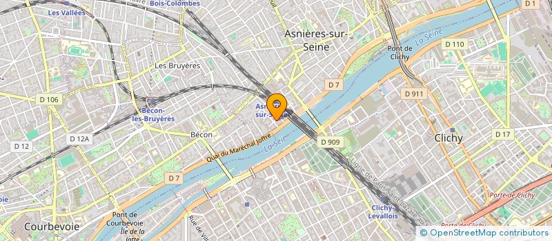 localisation de l'entreprise MONSIEUR ANTONIO VAZ MORENO à ASNIERES-SUR-SEINE