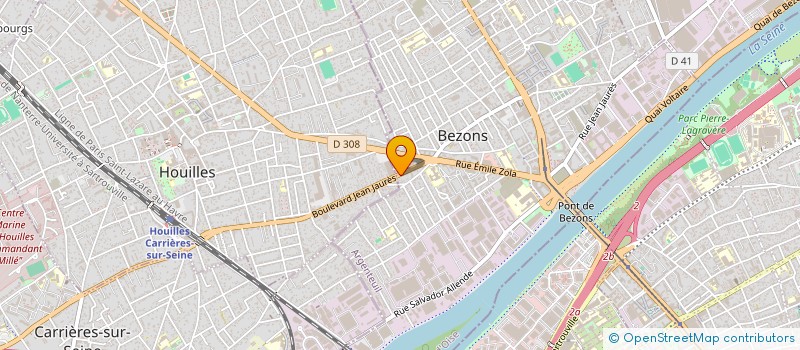 localisation de l'entreprise MONSIEUR ANTONIO VAZ PIMENTA à BEZONS