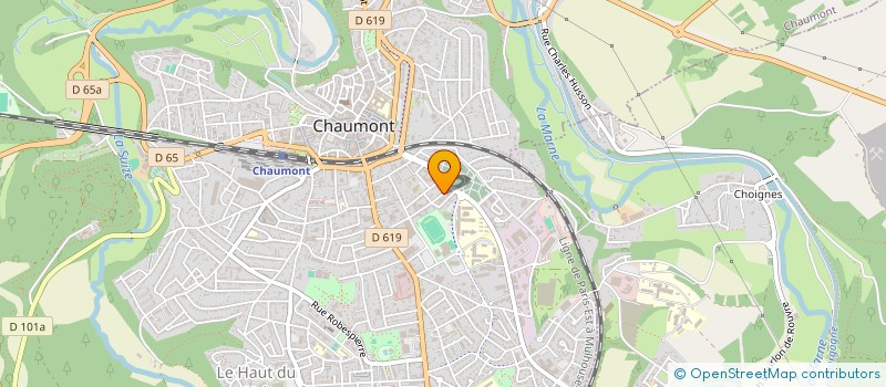 localisation de l'entreprise MONSIEUR ANTONIO VIDAL à CHAUMONT