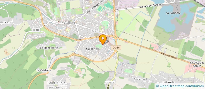 localisation de l'entreprise MONSIEUR ANTONIO VIEIRA ANTUNES  GAILLON