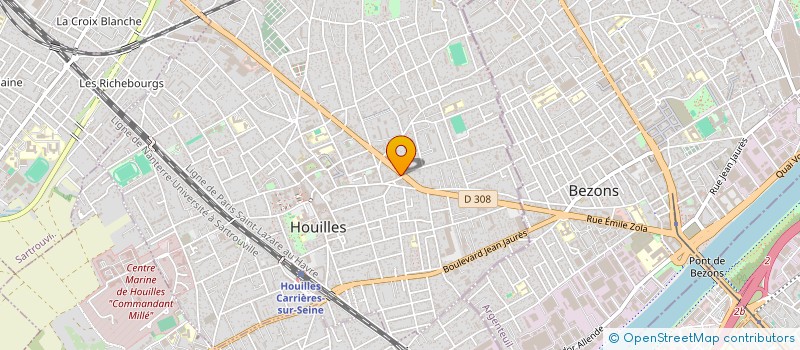 localisation de l'entreprise MONSIEUR ANTONIO VIOTTO  HOUILLES