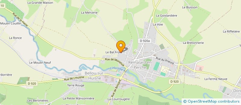 localisation de l'entreprise MONSIEUR ANTONIO XAVIER MARTINHO à REMALARD-EN-PERCHE