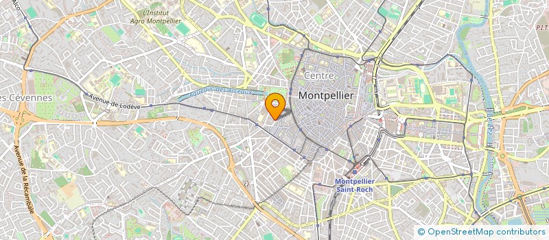 localisation de l'entreprise MONSIEUR ANTONIOS FADEL à MONTPELLIER