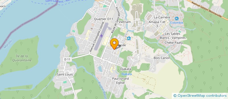 localisation de l'entreprise MONSIEUR ANTONIUS DAWANE à SAINT-LAURENT-DU-MARONI