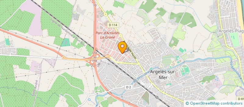 localisation de l'entreprise MONSIEUR ANTONIUS EMMEN à ARGELES-SUR-MER
