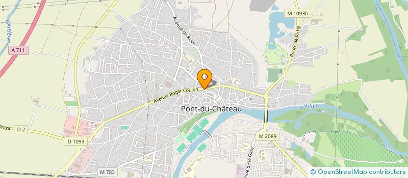 localisation de l'entreprise MONSIEUR ANTONNY FABRE  CHAVAROUX