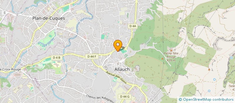 localisation de l'entreprise MONSIEUR ANTONY ADDARIO  ALLAUCH