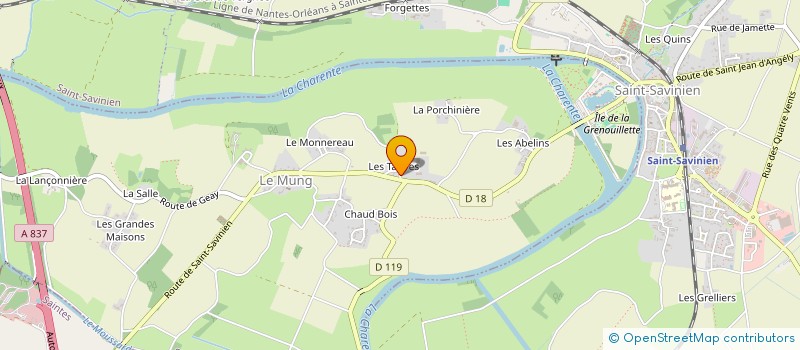 localisation de l'entreprise MONSIEUR ANTONY ARNAUD  LE MUNG