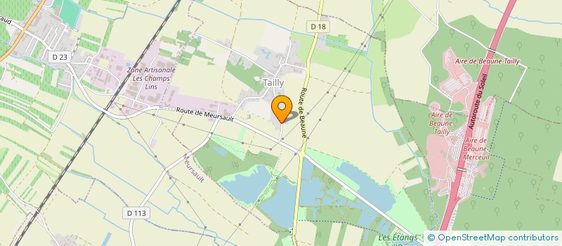 localisation de l'entreprise MONSIEUR ANTONY ATTADEMO  TAILLY