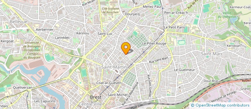 localisation de l'entreprise MONSIEUR ANTONY AUFFRET à BREST