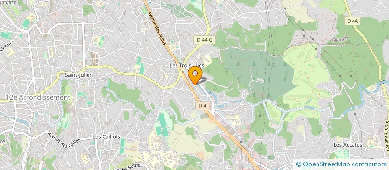 localisation de l'entreprise MONSIEUR ANTONY AVARGUEZ  MARSEILLE