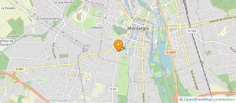 localisation de l'entreprise MONSIEUR ANTONY AYDIN  MONTARGIS