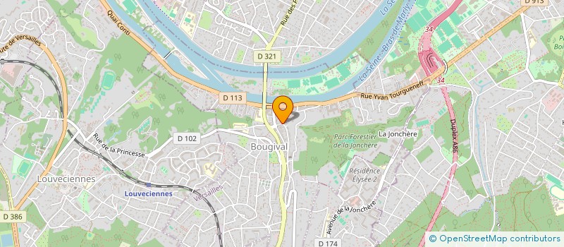 localisation de l'entreprise MONSIEUR ANTONY BARBOSA  BOUGIVAL