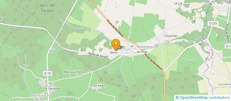 localisation de l'entreprise MONSIEUR ANTONY BLOUIN  BAIGNEAUX