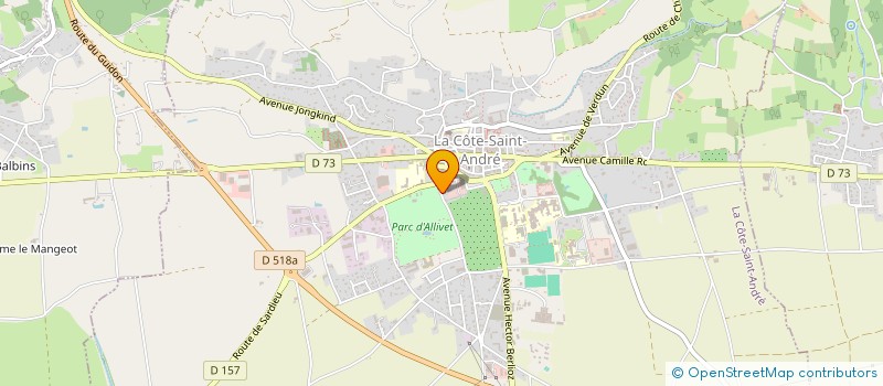 localisation de l'entreprise MONSIEUR ANTONY BORELLI  BEVENAIS