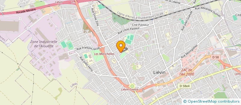 localisation de l'entreprise MONSIEUR ANTONY BOULERT  LIEVIN