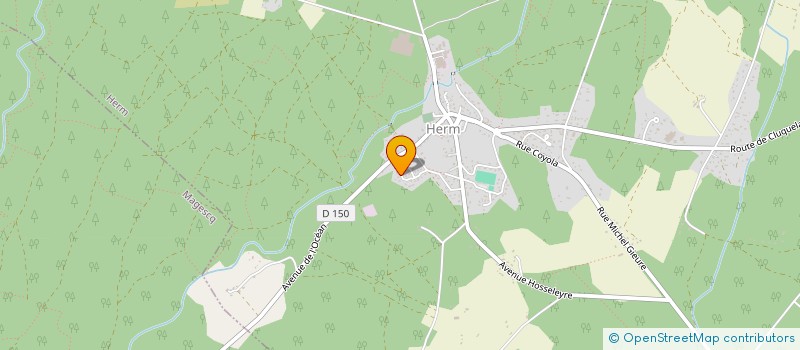 localisation de l'entreprise MONSIEUR ANTONY BOURGUET  HERM