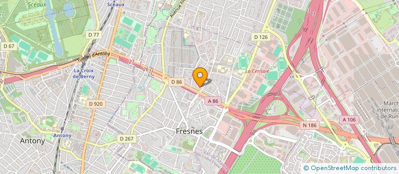 localisation de l'entreprise MONSIEUR ANTONY BUARD  FRESNES