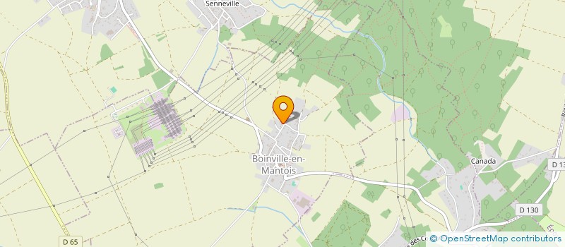 localisation de l'entreprise MONSIEUR ANTONY BUOT  BOINVILLE-EN-MANTOIS