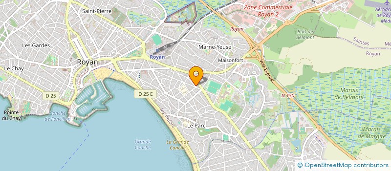 localisation de l'entreprise MONSIEUR ANTONY CAILLOT  ROYAN