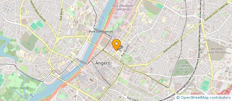 localisation de l'entreprise MONSIEUR ANTONY CALDERON à ANGERS