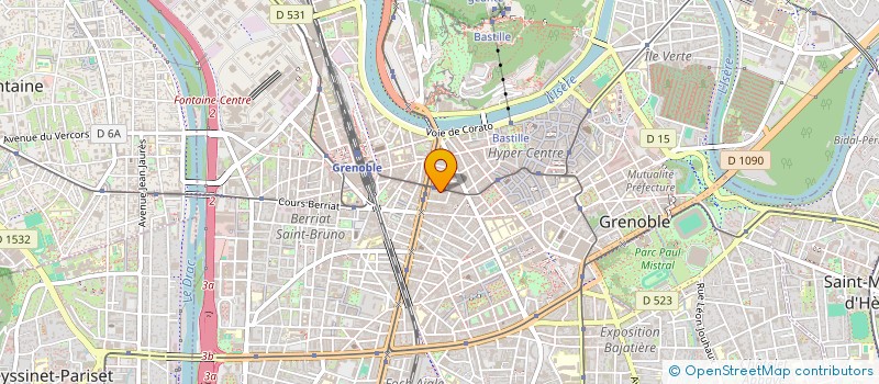 localisation de l'entreprise MONSIEUR ANTONY CARRASCOSA  GRENOBLE