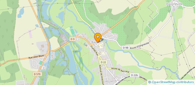 localisation de l'entreprise MONSIEUR ANTONY CESARIO  BAYON