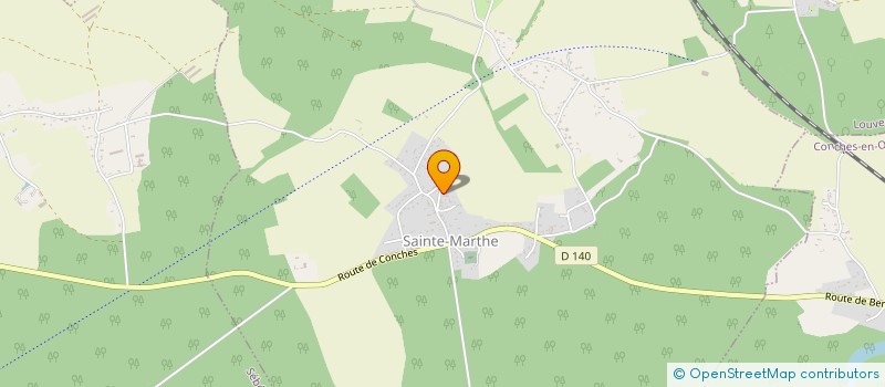 localisation de l'entreprise MONSIEUR ANTONY CHANCE  FOSSEMAGNE